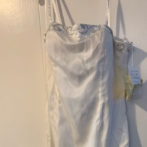 Beautiful plus size white Bridal Dress with detachable train